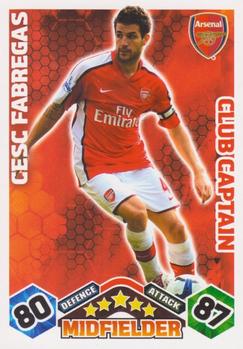 2009-10 Topps Match Attax Premier League Extra #NNO Cesc Fabregas Front