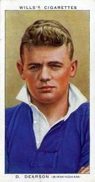 1939-40 Wills's Association Footballers #14 Donald Dearson Front