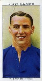 1939-40 Wills's Association Footballers #28 Thomas Lawton Front