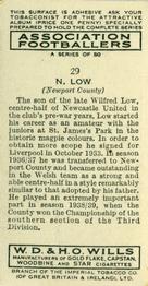 1939-40 Wills's Association Footballers #29 Norman Low Back
