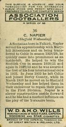 1939-40 Wills's Association Footballers #36 Charles Napier Back