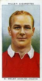 1939-40 Wills's Association Footballers #46 Don Welsh Front