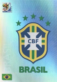 2010 Panini Premium World Cup #8 Brasil Logo Front