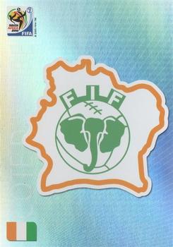 2010 Panini Premium World Cup #11 Cote D'Ivoire Logo Front