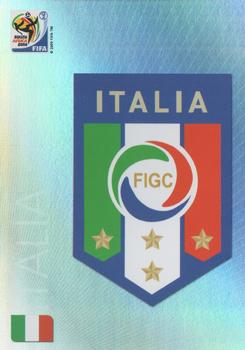 2010 Panini Premium World Cup #21 Italia Logo Front