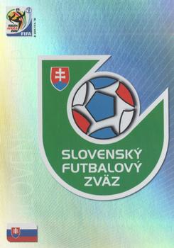 2010 Panini Premium World Cup #32 Slovenska Republika Logo Front