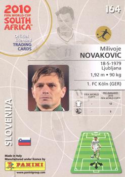 2010 Panini Premium World Cup #164 Milivoje Novakovic Back
