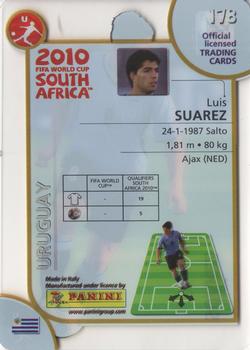 2010 Panini Premium World Cup #178 Luis Suarez Back
