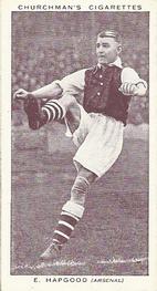 1938 Churchman's Association Footballers 1st Series #18 Eddie Hapgood Front