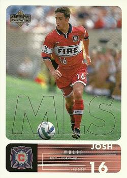2000 Upper Deck MLS #33 Josh Wolff Front