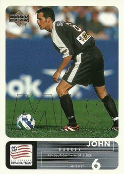 2000 Upper Deck MLS #67 John Harkes Front