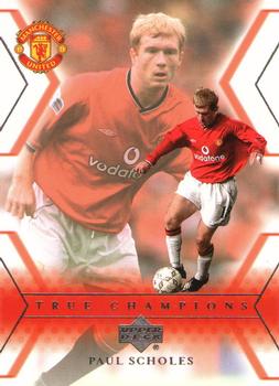 2001 Upper Deck Manchester United #110 Paul Scholes Front