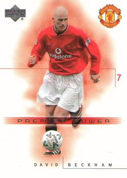 2001 Upper Deck Manchester United #46 David Beckham Front
