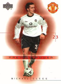2001 Upper Deck Manchester United #72 Michael Clegg Front
