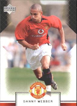 2002 Upper Deck Manchester United #26 Danny Webber Front