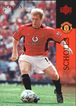 2003 Upper Deck Manchester United #16 Paul Scholes Front