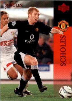 2003 Upper Deck Manchester United #18 Paul Scholes Front