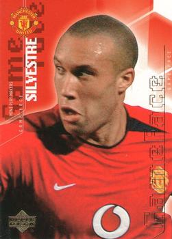 2003 Upper Deck Manchester United Mini Playmakers #89 Mikael Silvestre Front