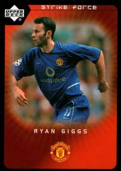 2003 Upper Deck Manchester United Strike Force #6 Ryan Giggs Front