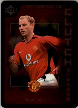 2003 Upper Deck Manchester United Strike Force - Clutch Players #CP3 Nicky Butt Front