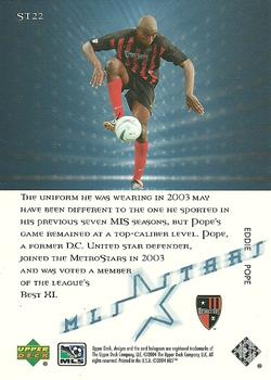 2004 Upper Deck MLS - MLS Stars #ST22 Eddie Pope Back