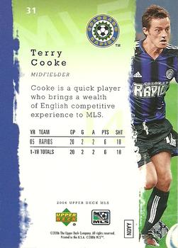 2006 Upper Deck MLS #31 Terry Cooke Back