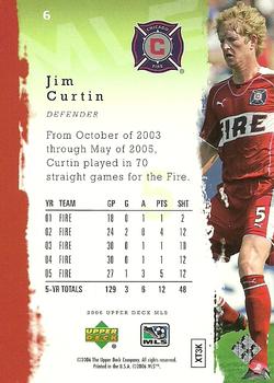 2006 Upper Deck MLS #6 Jim Curtin Back