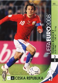2008 Panini UEFA Euro #111 Tomas Rosicky Front