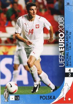 2008 Panini UEFA Euro #38 Michal Zewlakow Front