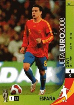 2008 Panini UEFA Euro #97 Xavi Hernandez Front