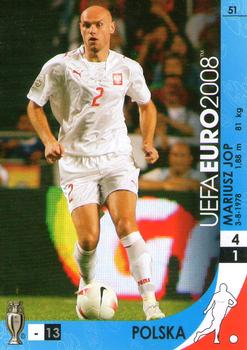 2008 Panini UEFA Euro #51 Mariusz Jop Front