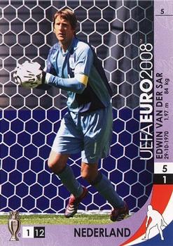 2008 Panini UEFA Euro #5 Edwin Van Der Sar Front