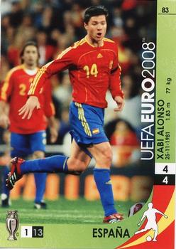 2008 Panini UEFA Euro #83 Xabi Alonso Front