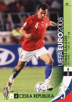 2008 Panini UEFA Euro #90 Tomas Galasek Front