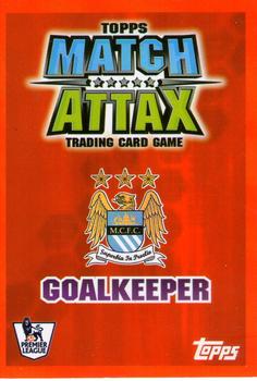 2007-08 Topps Match Attax Premier League Extra #NNO Joe Hart Back