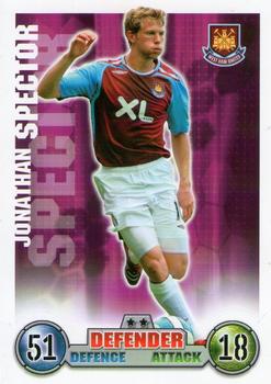 2007-08 Topps Match Attax Premier League Extra #NNO Jonathan Spector Front