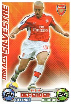 2008-09 Topps Match Attax Premier League Extra #NNO Mikael Silvestre Front