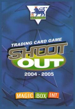 2004-05 Magic Box Int. Shoot Out #NNO Wayne Rooney Back