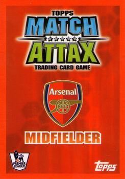 2007-08 Topps Match Attax Premier League Extra - Players of the Month #NNO Cesc Fabregas Back