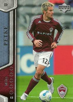 2007 Upper Deck MLS #18 Mike Petke Front