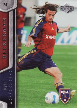 2007 Upper Deck MLS #24 Kyle Beckerman Front