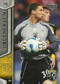 2007 Upper Deck MLS #25 Andy Gruenebaum Front