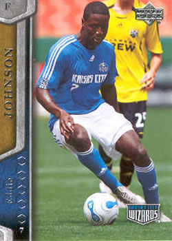 2007 Upper Deck MLS #56 Eddie Johnson Front
