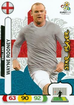 2012 Panini Adrenalyn XL Euro #NNO Wayne Rooney Front