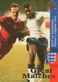 1998 Upper Deck England #54 Poland vs England Front