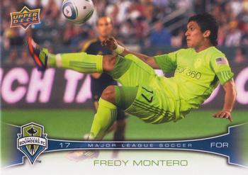 2012 Upper Deck MLS #116 Fredy Montero Front