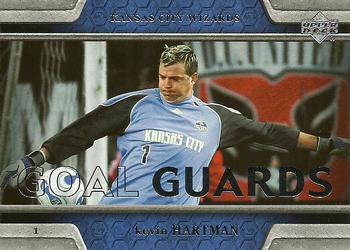 2007 Upper Deck MLS - Goal Guards #GG7 Kevin Hartman Front