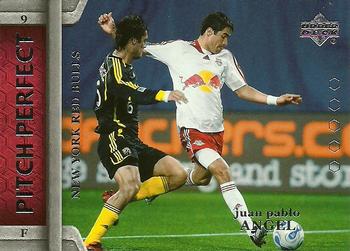2007 Upper Deck MLS - Pitch Perfect #PP18 Juan Pablo Angel Front