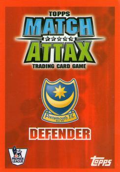 2007-08 Topps Match Attax Premier League #NNO Noe Pamarot Back
