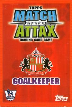 2007-08 Topps Match Attax Premier League #NNO Craig Gordon Back